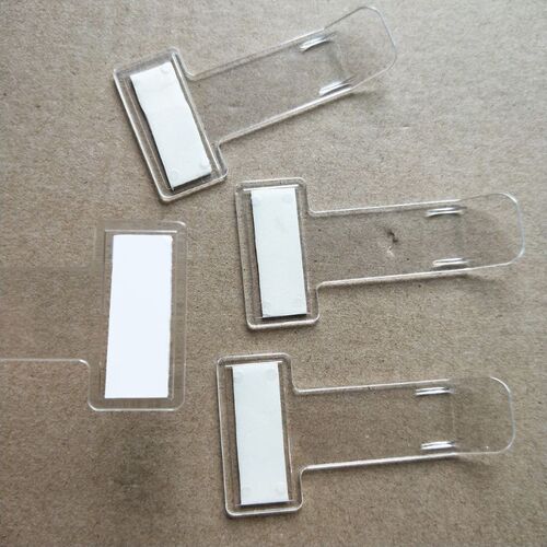 2pcs New Car Vehicle Parking Ticket Permit Holder Clip Stick
