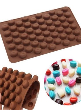 High Quality Silicone Mini Coffee Beans Chocolate Candy Mold