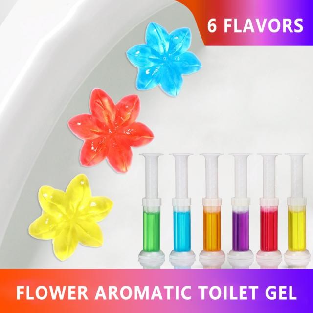 Toilet Cleaning Gel Toilet Flower Deodorant Air Freshener Ne