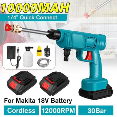 10000mAh 30Bar Cordless Electric High Pressure Washer Rechar