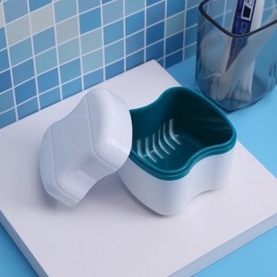 Denture Box Bathroom Denture Cup False Tooth Holder Mouthgua