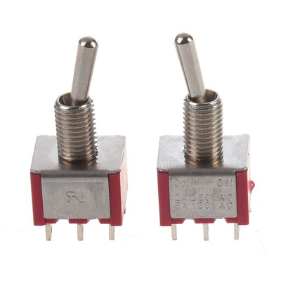 SODIAL(R) 2 Pcs ON/ON 2 Position Double Pole Double Throw To