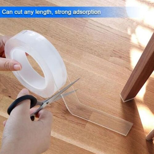 1/3/5m nanometer adhesive tape for home storage washable mag