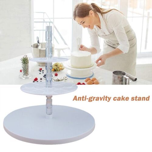 Wedding Cake Stands Support Frame 3-Tiered  DIY Decorative C