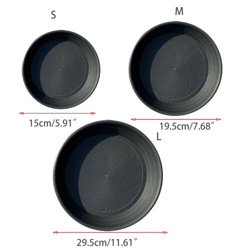 Plastic Plant Saucer Tray 6/8/12 Inch Flower Pot Saucers Pla