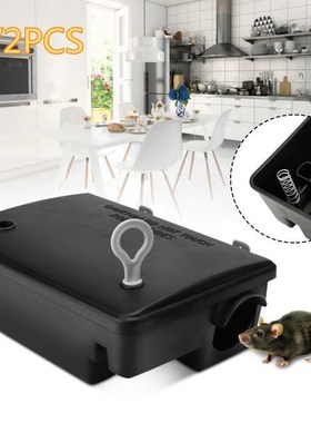 Rat Trap Humane Mouse Bait Catcher Control Station Box Mice