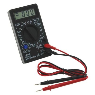 DT-830D Digital Multimeter with Buzzer Square Wave Output Vo