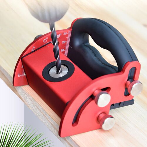 Woodworking Oblique Hole Drill Locator Adjustable M6/M8/M10/