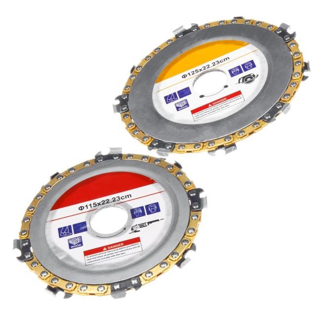 Woodworking gadgets 125mm/115mm Angle Grinding Chain Plate W