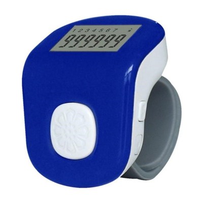 6 Digital Rechargeable Hand Tally Counter 7 channels LED lig