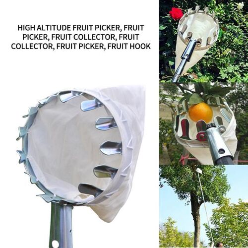 Fruit Picker Head Basket Portable Fruits Catcher for Harvest