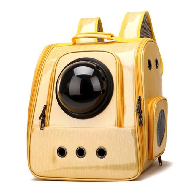 Breathable Space Capsule Pet Cat Carrier Backpack Transparen