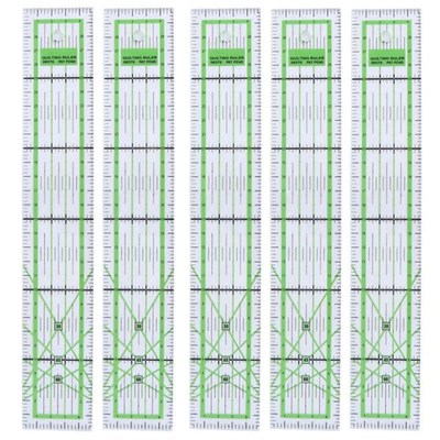 Cutting Ruler Durable Quilting Ruler Double Colored Grid Lin