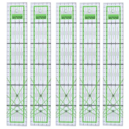 Cutting Ruler Durable Quilting Ruler Double Colored Grid Lin