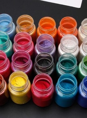 30 Colors Glitter Powder DIY Handmade Epoxy Resin Dye Pigmen