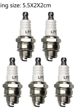5Pcs Spark Plug for L7T BM6A BPMR7A RCJ6Y RCJ7Y WSR5F 33cc-4