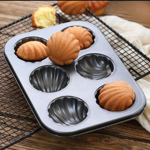 1pc Carbon Steel Cake Mold 适用于 Chocolate Cookie Shell Mou