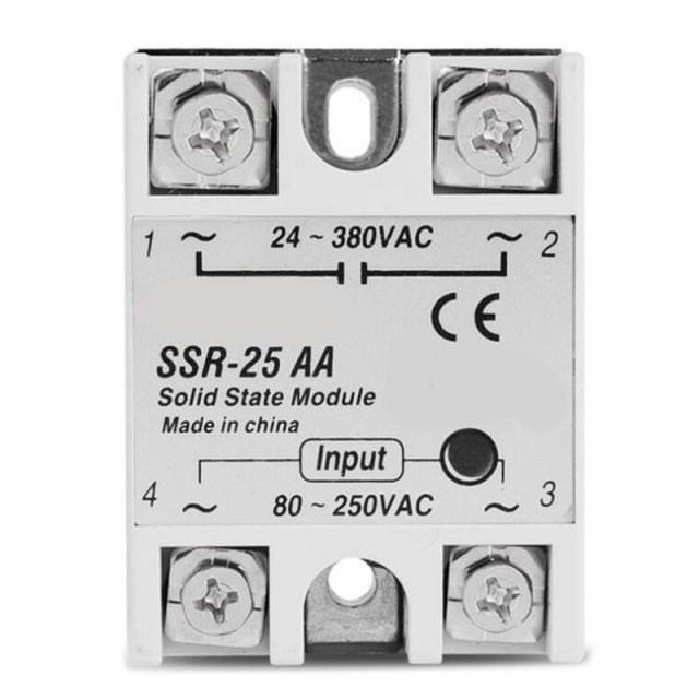 7XEA 24V-380V SSR-25AA AC-AC Single Phase Solid State Relay