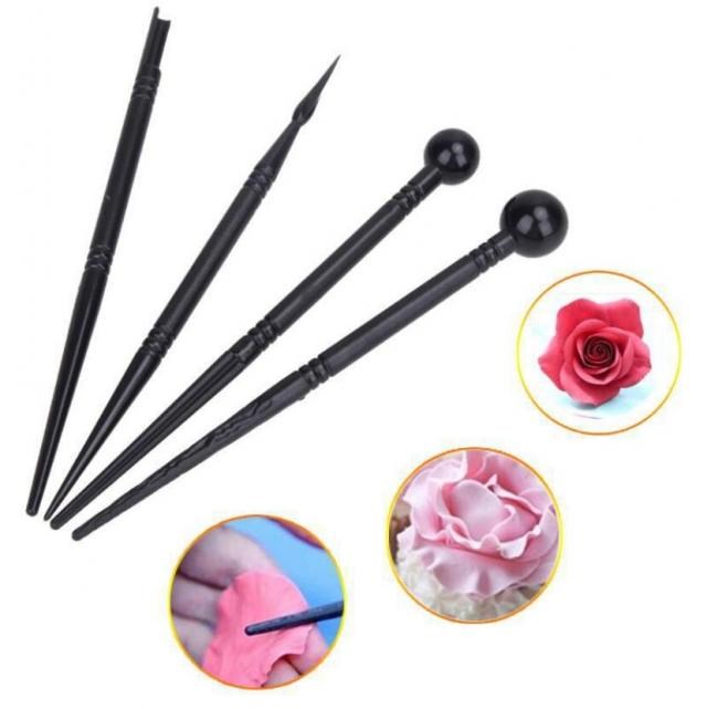 4PCS/Set Useful Bakeware Carved Pens Gadgets Simple DIY Flow