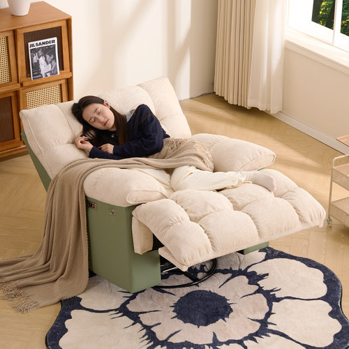 太空云朵电动单人沙发舱可睡可躺客厅摇摇椅多功能按摩懒人沙发椅