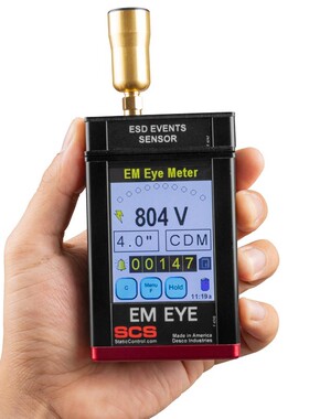 美国DESCO SCS CTM048-21静电事件探测仪升级型号SCS770715静电仪