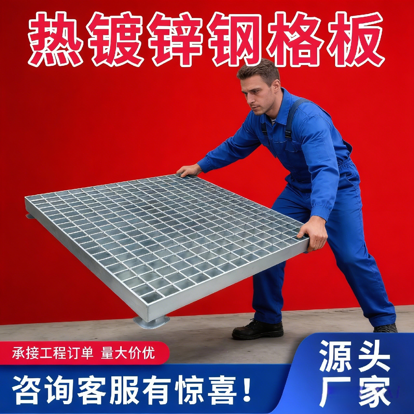 热镀锌钢格栅板洗车房地沟车库下水道排水沟盖板网格板平台踏步板,基础建材,排水沟槽/盖板,淘宝优惠券,粉丝福利购,淘宝优惠卷