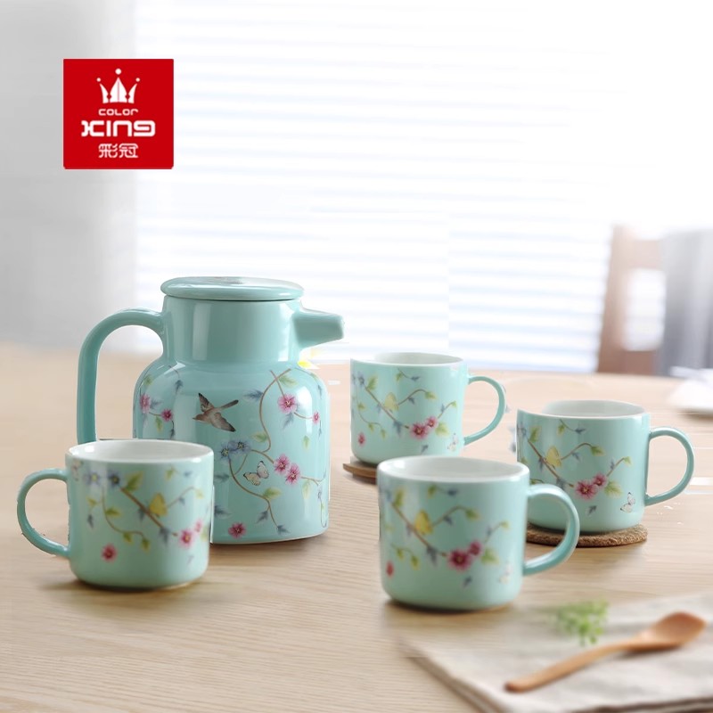 彩冠陶瓷水具美观家用