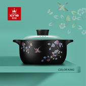 彩冠旗舰店砂锅煲汤锅家用耐高温砂锅焖炖锅砂锅煲家用沙锅陶瓷锅