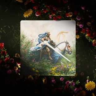 The return同款复刻电竞钢化玻璃鼠标垫wallhack同款游戏鼠标垫