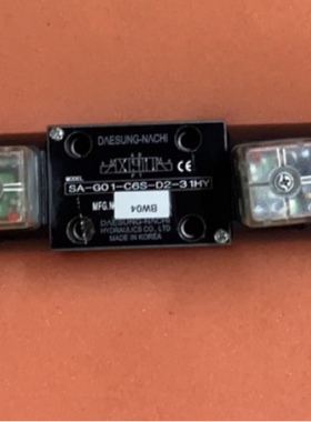 DAESUNG-NACHI SA-GO 1-C6S-D2-31HY 电磁阀现货议价