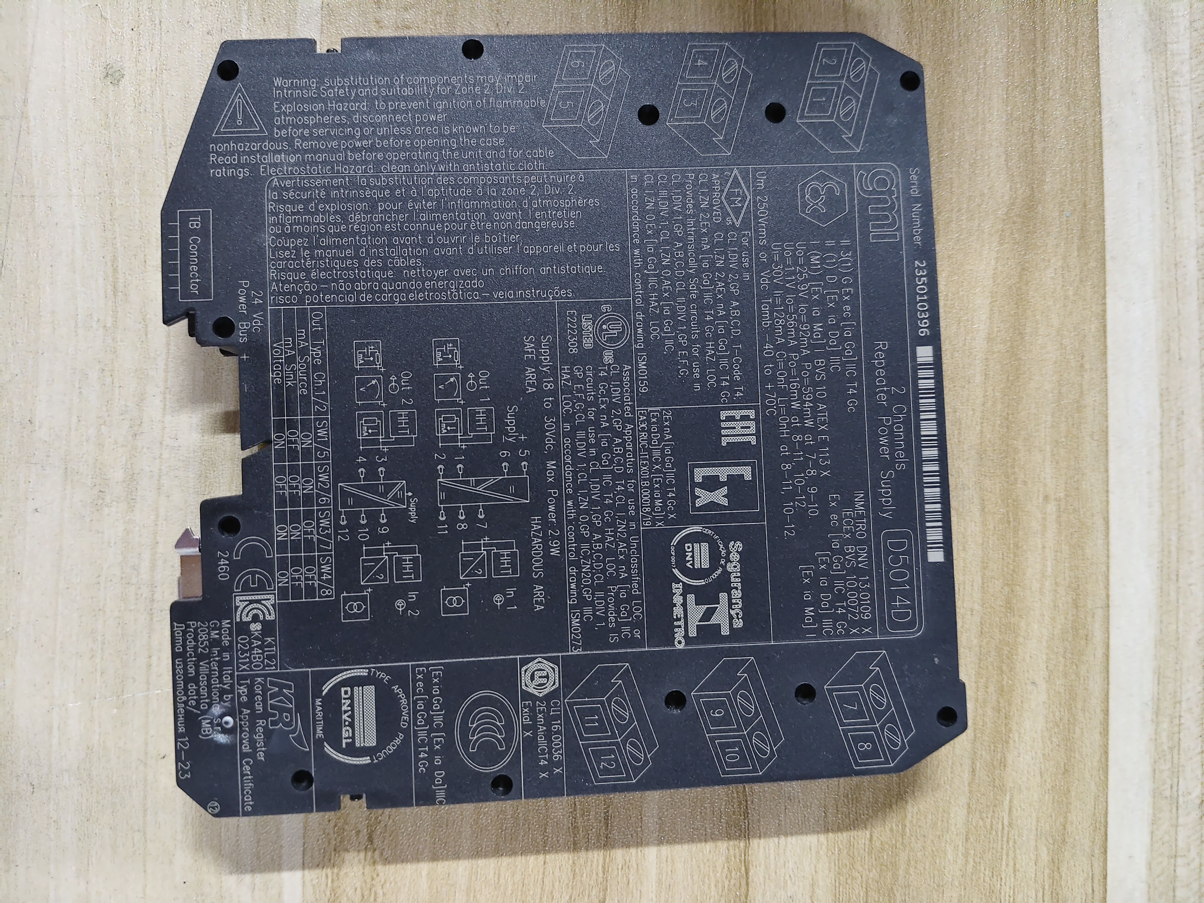 GMI D5014D 安全栅 全新原装现货议价