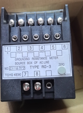 TOYO KEIKI RG-3   JRI-100NB 全新现货议价