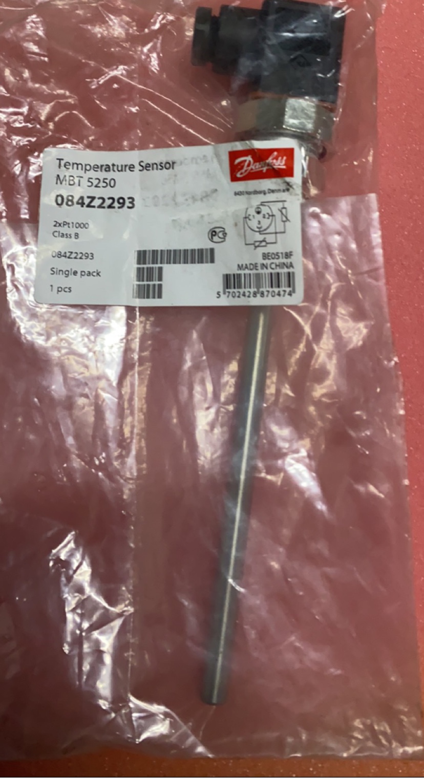 Danfoss MBT5250 2xPt1000 084Z2293 温度传感器现货议价