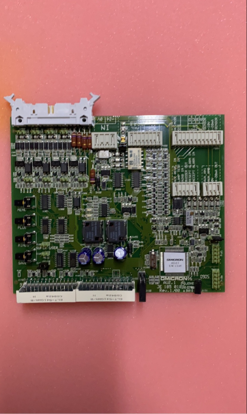 OMICRON AU2.1 JE185010 0909 snr3767 电路板现货议价