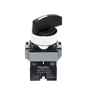 施耐德选择开关XB2BD21C两档自锁旋钮XB2BD33C 三位旋转XB2B D53C