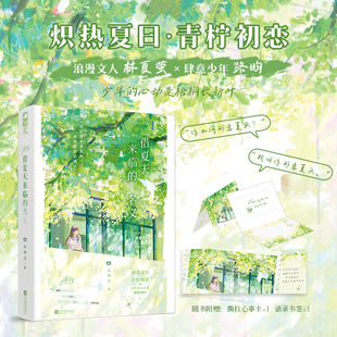 借夏天来临的名义 莫停追 夏日校园暗恋萌芽 浪漫文人×肆意少年 宝藏小众校园文 从校服到婚纱畅销实体小说书
