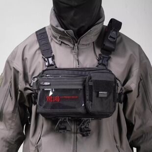 头狼惊鸿胸挂包路亚机能战术单双肩腰包molle副包拓展包