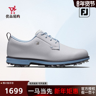 FJ高尔夫球鞋Premiere舒适透气高性能抓地缓冲小牛皮女鞋