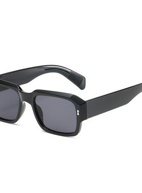 英国moleubak欧美小框个性多边形米钉太阳镜ins果冻色简约复古穿