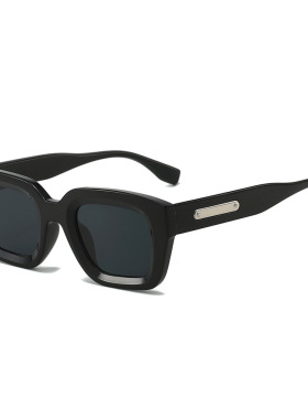 英国moleubak新款时尚小方框太阳眼镜潮流ins个性墨镜复古茶色穿