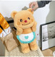 网红泰国黄油小熊玩偶可爱毛绒玩具黄油熊公仔卡通泰迪熊生日礼物