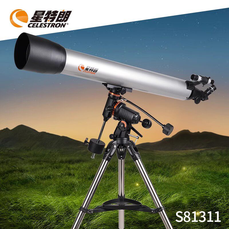 美国特朗CG3PRO102天文望远镜高清高倍赤道仪深空太空专业观天观