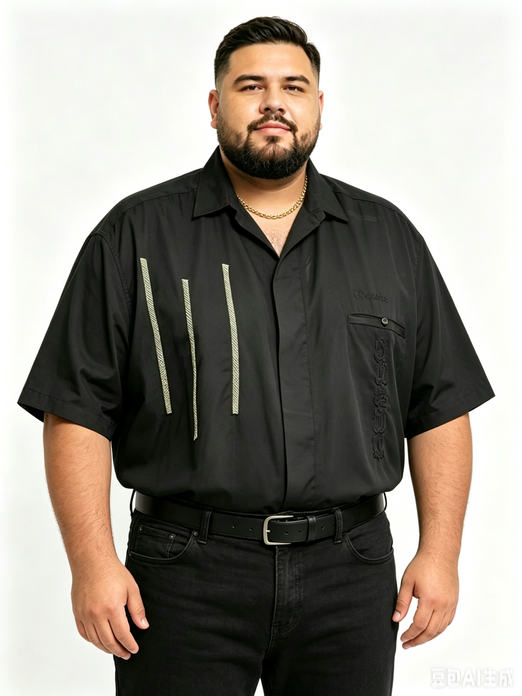 超级宽松出口美国原单刺绣衬衫手感超级好超级舒服