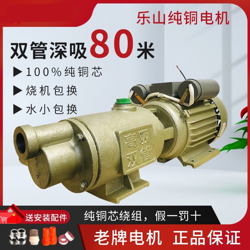 深井自吸泵家用全自动高扬程螺杆自吸泵单相大吸力抽水机220V乐山