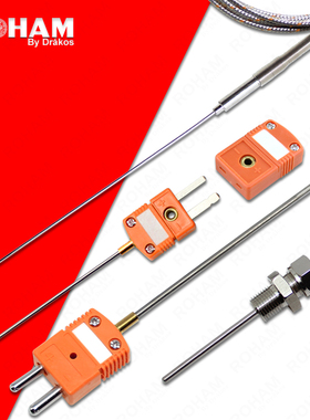 N型铠装热电偶温度传感器测量探头NQIN/NMQIN-M15G/M30G-150/300