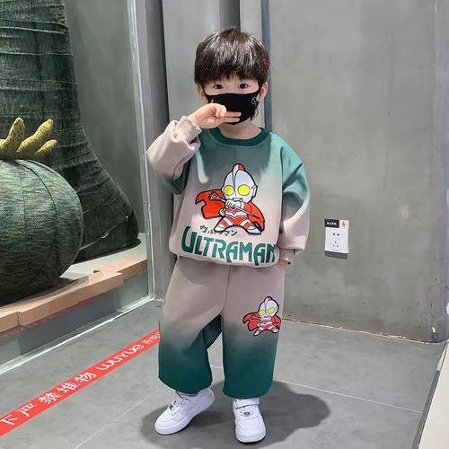 奥特曼男童春秋装套装