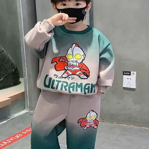 奥特曼男童春秋装套装