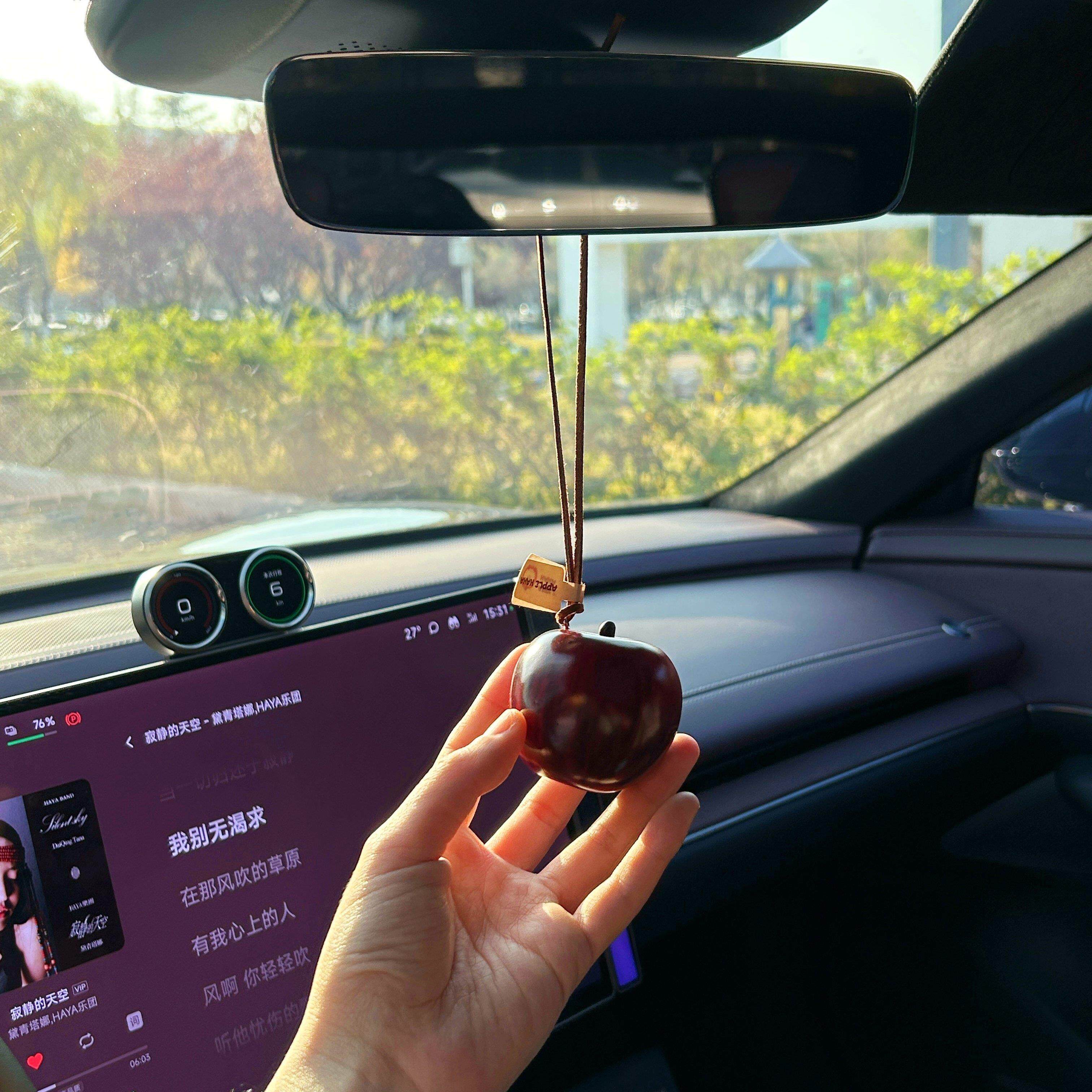 苹果挂件车挂汽车饰品保平安车内装饰摆件车挂件2026新款车载挂件