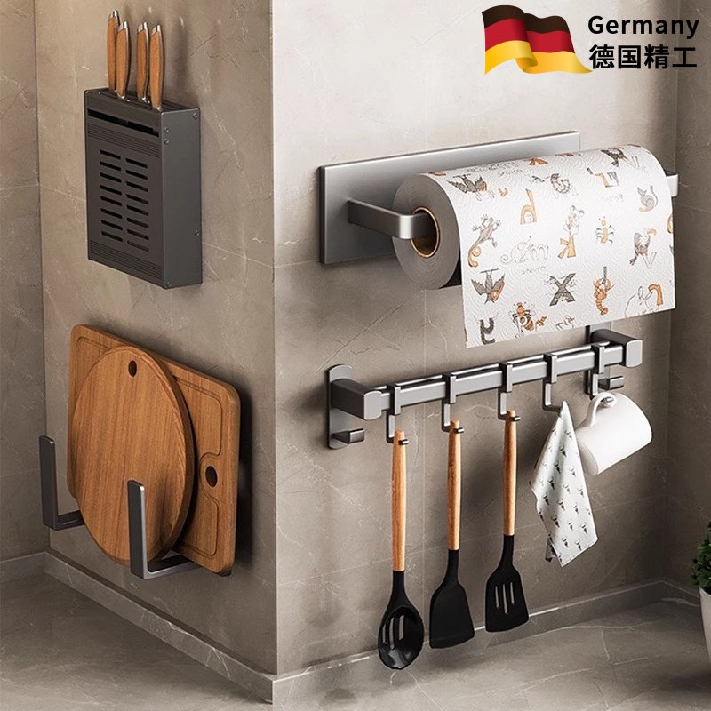 厨房纸巾架用纸免打孔