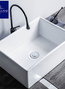 莫德卡恩MODEUCANE 陶瓷台上盆加深槽深18cm台盆大尺寸阳台洗手盆